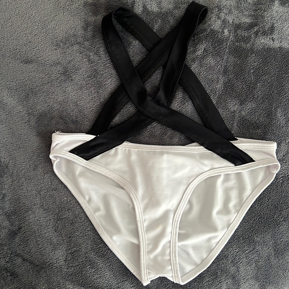Cheeky Strappy Bikini Bottoms